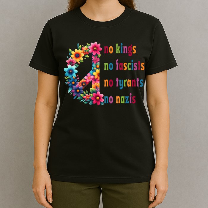 No Kings No Fascists No Tyrants No Nazis T-Shirt