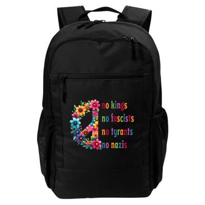 No Kings No Fascists No Tyrants No Nazis Backpack