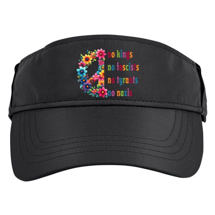 No Kings No Fascists No Tyrants No Nazis Adult Drive Performance Visor