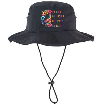 No Kings No Fascists No Tyrants No Nazis Bucket Hat