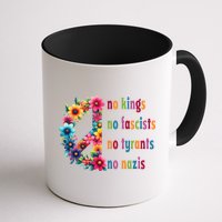 No Kings No Fascists No Tyrants No Nazis Mug