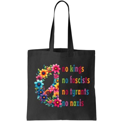 No Kings No Fascists No Tyrants No Nazis Bag