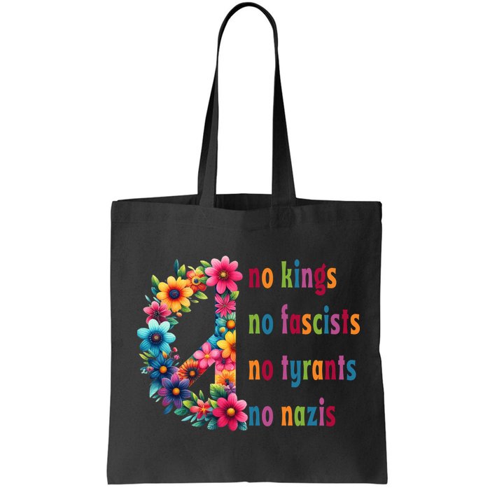 No Kings No Fascists No Tyrants No Nazis Bag