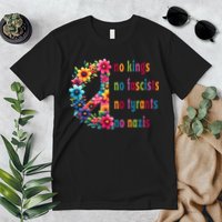 No Kings No Fascists No Tyrants No Nazis Premium T-Shirt