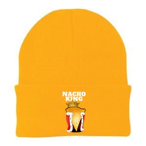 Nacho King Nacho Lover Gift Cute Mexican Nachos Gift Knit Cap Winter Beanie