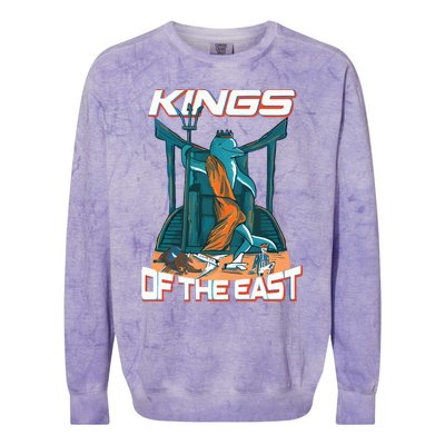 Nickysmokess Kings Of The East Colorblast Crewneck Sweatshirt