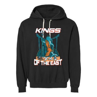 Nickysmokess Kings Of The East Garment-Dyed Fleece Hoodie