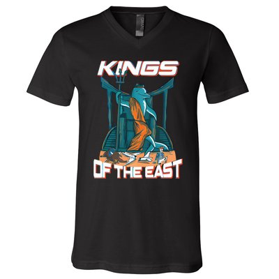 Nickysmokess Kings Of The East V-Neck T-Shirt