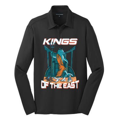 Nickysmokess Kings Of The East Silk Touch Performance Long Sleeve Polo