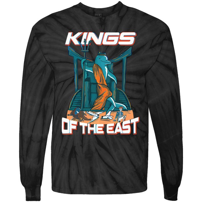 Nickysmokess Kings Of The East Tie-Dye Long Sleeve Shirt