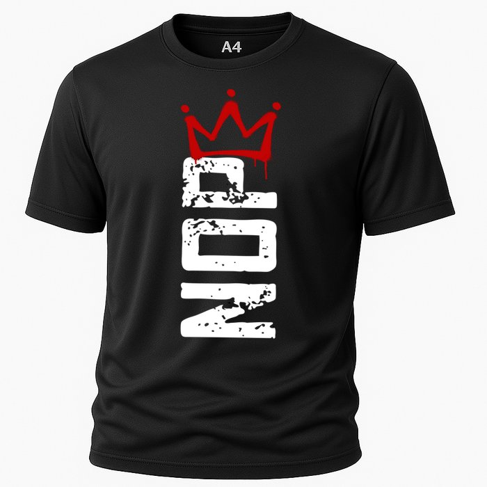 No Kings Protest Sign Vertical Cooling Performance Crew T-Shirt