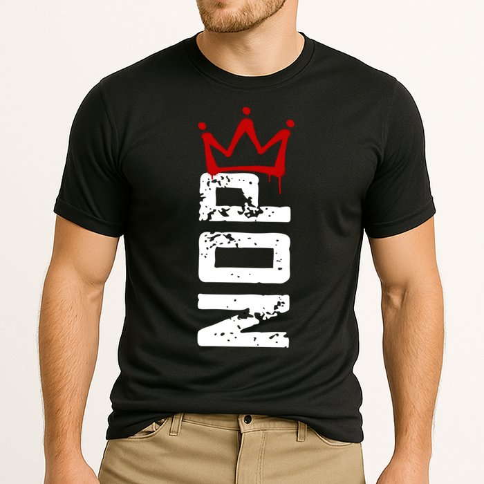 No Kings Protest Sign Vertical Cooling Performance Crew T-Shirt