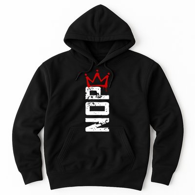 No Kings Protest Sign Vertical Hoodie
