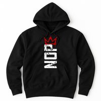 No Kings Protest Sign Vertical Hoodie