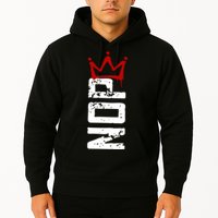 No Kings Protest Sign Vertical Hoodie
