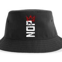 No Kings Protest Sign Vertical Sustainable Bucket Hat