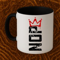 No Kings Protest Sign Vertical Mug