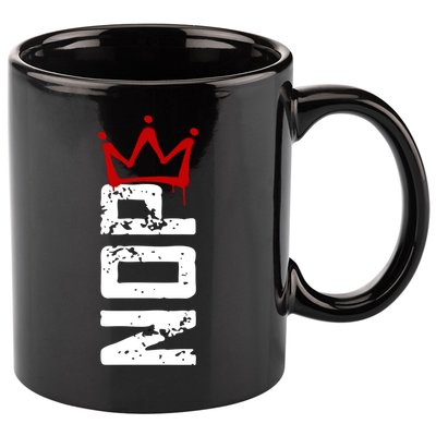 No Kings Protest Sign Vertical 11oz C Handle Ceramic Mug