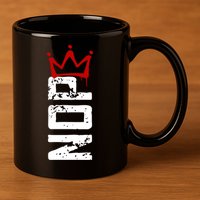 No Kings Protest Sign Vertical 11oz C Handle Ceramic Mug