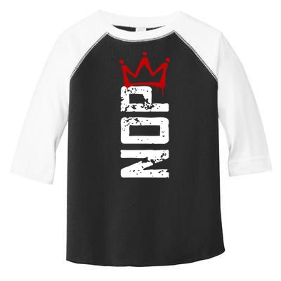 No Kings Protest Sign Vertical Toddler Fine Jersey T-Shirt
