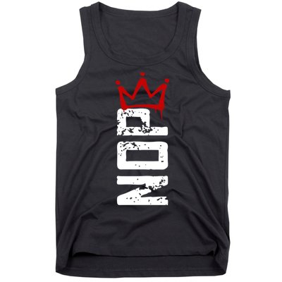 No Kings Protest Sign Vertical Tank Top