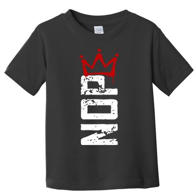 No Kings Protest Sign Vertical Toddler T-Shirt