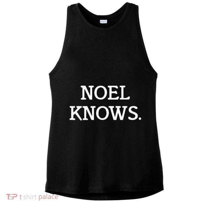 Noel Knows Personalized Novelty Ladies PosiCharge Tri-Blend Wicking Tank