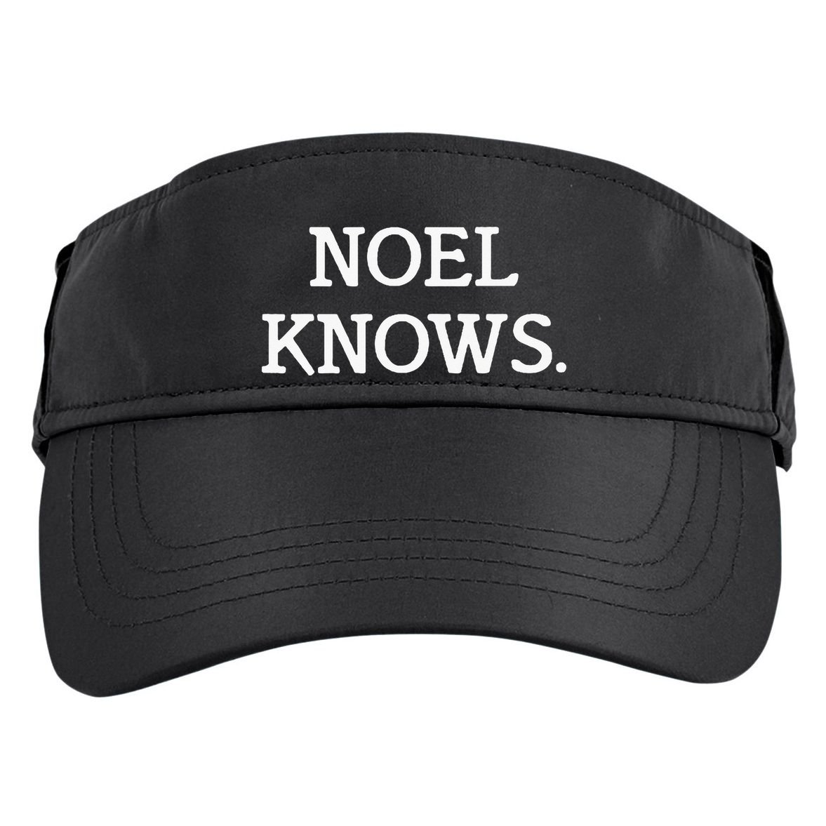 Noel Knows Personalized Novelty Adult Drive Performance Visor