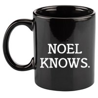 Noel Knows Personalized Novelty 11oz C Handle Ceramic Mug