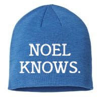 Noel Knows Personalized Novelty Sustainable Beanie