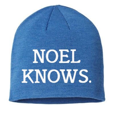 Noel Knows Personalized Novelty Sustainable Beanie