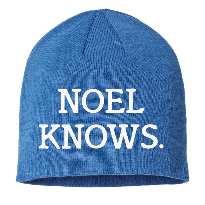 Noel Knows Personalized Novelty Sustainable Beanie