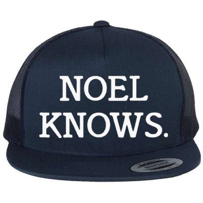 Noel Knows Personalized Novelty Flat Bill Trucker Hat