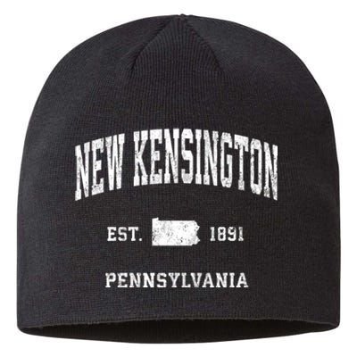 New Kensington Pennsylvania Pa Vintage Athletic Sports Sustainable Beanie