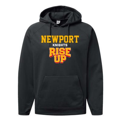 Newport Knights Rise Up Hs Performance Fleece Hoodie