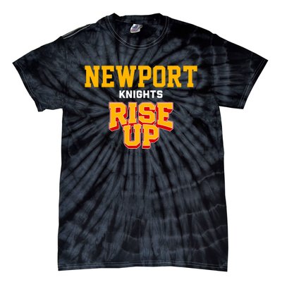 Newport Knights Rise Up Hs Tie-Dye T-Shirt