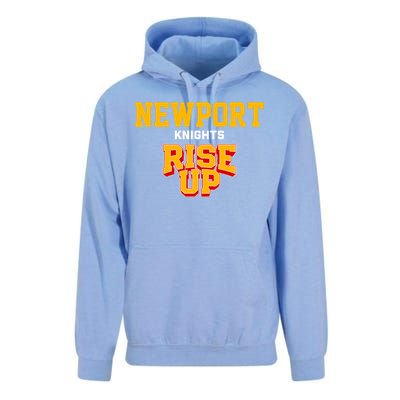 Newport Knights Rise Up Hs Unisex Surf Hoodie