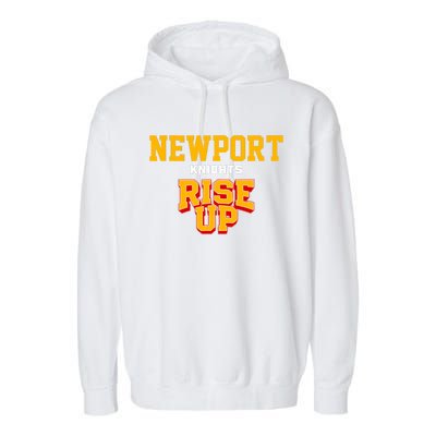 Newport Knights Rise Up Hs Garment-Dyed Fleece Hoodie