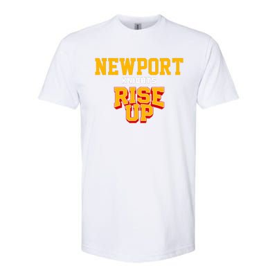 Newport Knights Rise Up Hs Softstyle CVC T-Shirt