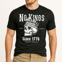 No Kings Since 1776 Skull Resist Long Live Democracy Cooling Performance Crew T-Shirt