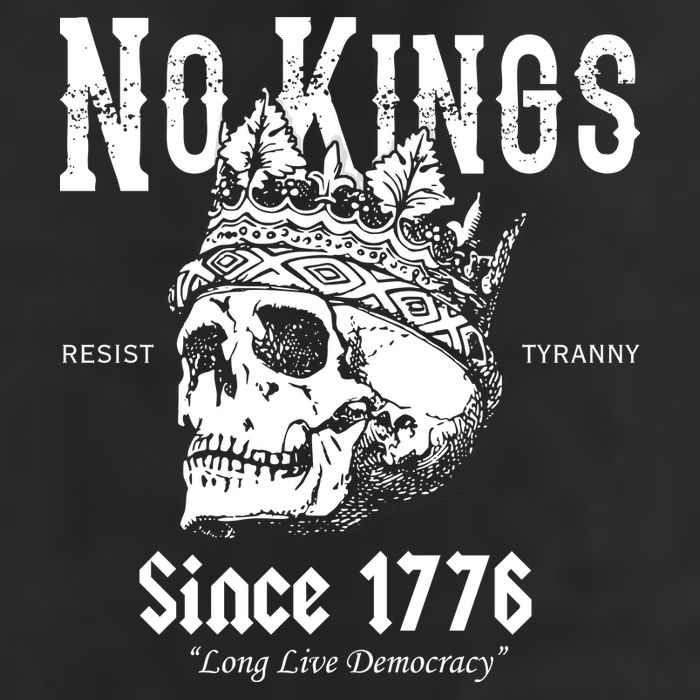 No Kings Since 1776 Skull Resist Long Live Democracy Adult Drive Performance Visor