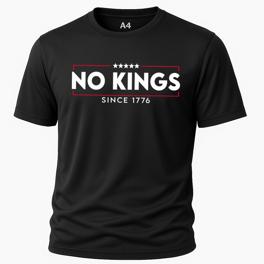 No Kings Since 1776 Simple Logo Performance Shirt
