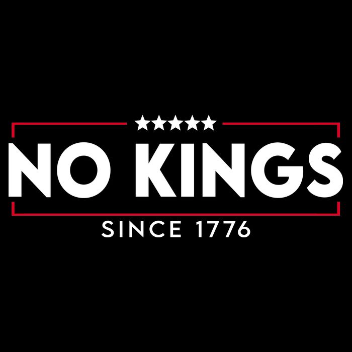 No Kings Since 1776 Simple Logo City Backpack