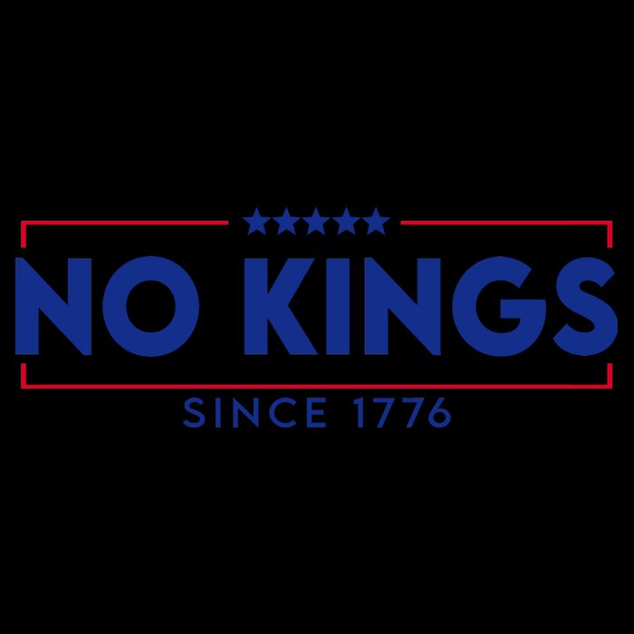 No Kings Since 1776 Simple Logo Mug