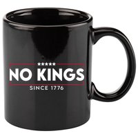 No Kings Since 1776 Simple Logo 11oz C Handle Ceramic Mug