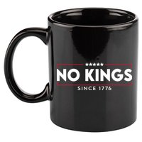 No Kings Since 1776 Simple Logo 11oz C Handle Ceramic Mug