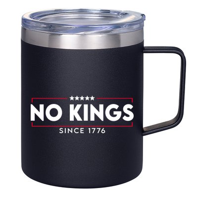 No Kings Since 1776 Simple Logo 12oz Stainless Steel Coffee Mug