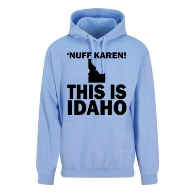 Nuff Karen This Is Idaho Gift Unisex Surf Hoodie