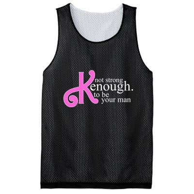Not Kenough To Be Your Man Funny Mesh Reversible Basketball Jersey Tank