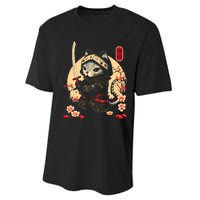 Ninja Kitten Warriors Japanese Samurai Cat Tattoo Kawaii Ninja Cat Performance Sprint T-Shirt